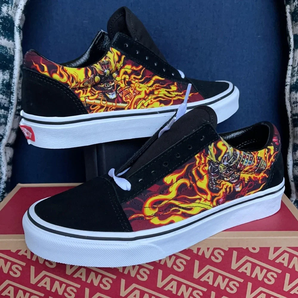 Vans Old Skool Samurai Rising Black/True White WMNS - Picture 9 of 16